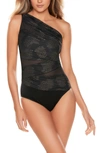 MIRACLESUIT ® SARI NOT SARI JENA ONE-SHOULDER ONE-PIECE SWIMSUIT