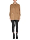Michael Michael Kors Long-sleeve Wool Jacket In Beige