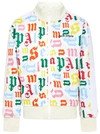 Palm Angels Little Kid's & Kid's Monogram Track Jacket In Multicolor