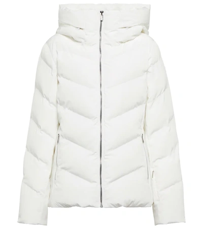 Fusalp Delphine Ii Hooded Ski Jacket In White