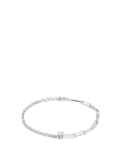 Yvonne Léon 18-karat White Gold Diamond Bracelet