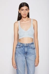Exclusively Ours Elsa Cable Knit Bralette In Tide