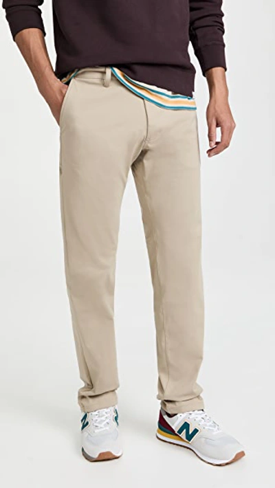 RHONE CLASSIC COMMUTER PANTS KHAKI