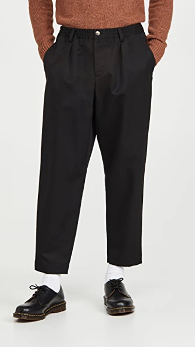 Marni Wool Pants In Black