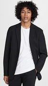 THEORY CLINTON PRECISION PONTE BLAZER BLACK