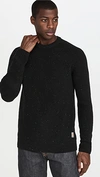 CARHARTT ANGLISTIC SWEATER SPECKLED BLACK