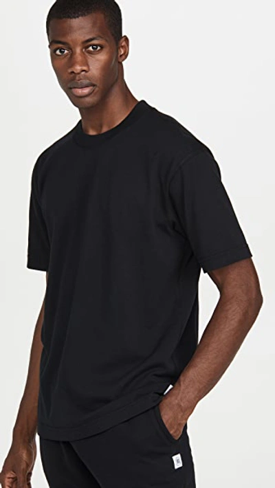 Reigning Champ Short Sleeve T-shirt In Black