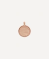 Monica Vinader Deia Beaded 18ct Recycled Rose Gold-plated Vermeil Sterling Silver Necklace Pendant In Rose Gold