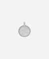 MONICA VINADER MONICA VINADER SILVER DEIA BEADED PENDANT CHARM,000741456