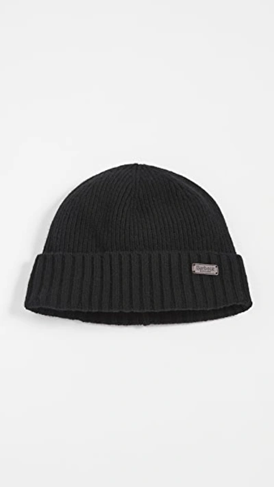 Barbour Carlton Beanie Hat In Black