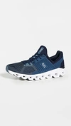 On Cloudswift Mesh Running Trainers In Denim/midnight