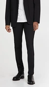 THEORY ZAINE PRECISION PONTE trousers BLACK