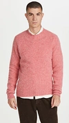 Howlin' Melange Pink Wool Birth Of The Cool Sweater Pink Howlin Uomo Xl In Rose Juice