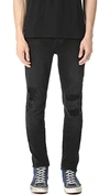 Ksubi Black Chitch Boneyard Jeans In Black