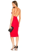 Michael Costello X Revolve Fiji Midi Dress In 红色