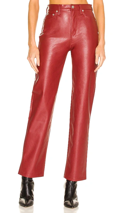 Pistola Cassie Super High-rise Straight-leg Pants In Pink