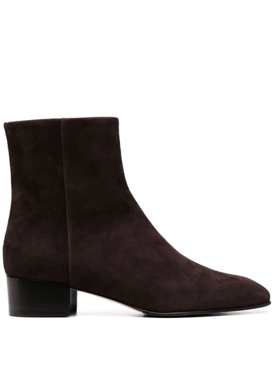 Scarosso Ambra Ankle Boots In Braun