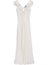 MARC JACOBS THE EMBROIDERED KEYHOLE SLIP DRESS
