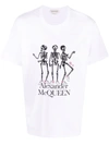 ALEXANDER MCQUEEN SKELETON-PRINT SHORT-SLEEVED T-SHIRT