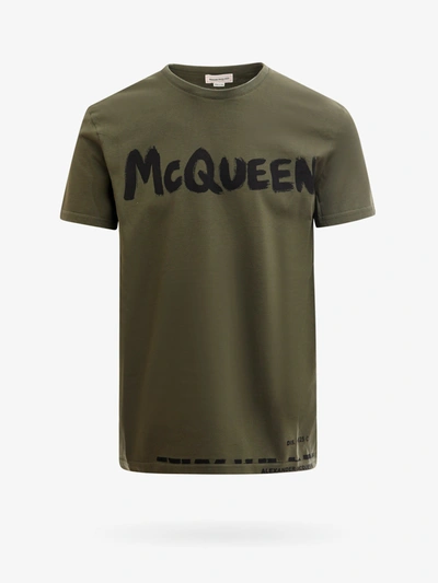 Alexander Mcqueen T-shirt In Green