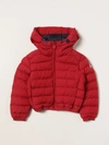 Invicta Padded Hooded Jacket In Red