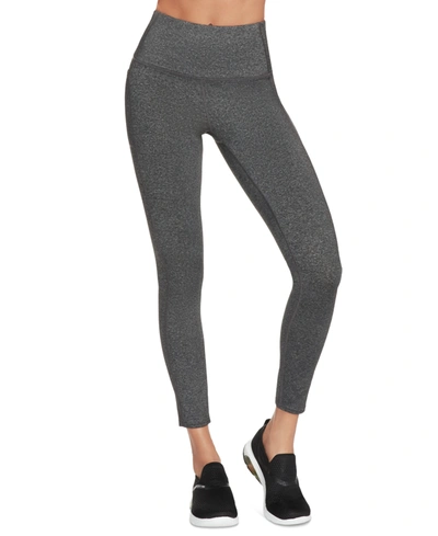 Skechers Women's Gowalk Skinny Leggings In Charcoal Grey