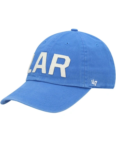 47 Brand Women's Royal Los Angeles Rams Finley Clean Up Adjustable Hat