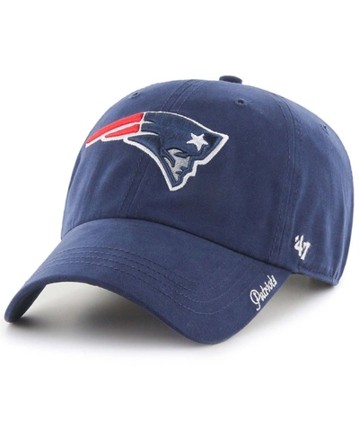47 Brand Women's Navy New England Patriots Miata Clean Up Adjustable Hat