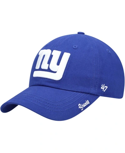 47 Brand Women's Royal New York Giants Miata Clean Up Primary Adjustable Hat
