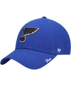 47 Brand Women's Blue St. Louis Blues Team Miata Clean Up Adjustable Hat In Blue