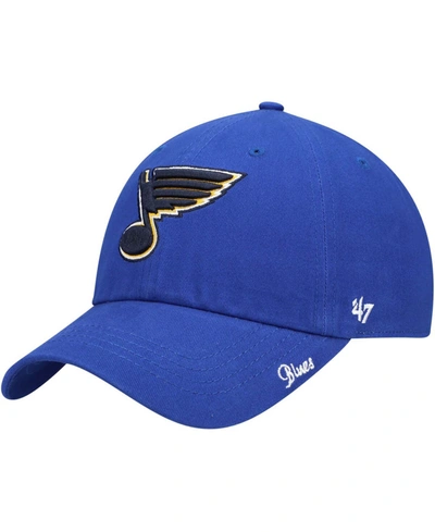 47 Brand Women's Blue St. Louis Blues Team Miata Clean Up Adjustable Hat