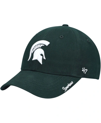 47 Brand Women's Green Michigan State Spartans Miata Clean Up Logo Adjustable Hat