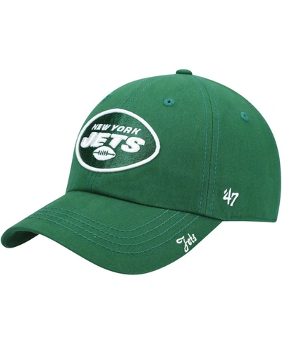 47 Brand Women's Green New York Jets Miata Clean Up Primary Adjustable Hat