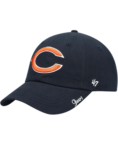 47 Brand Women's Navy Chicago Bears Miata Clean Up Primary Adjustable Hat