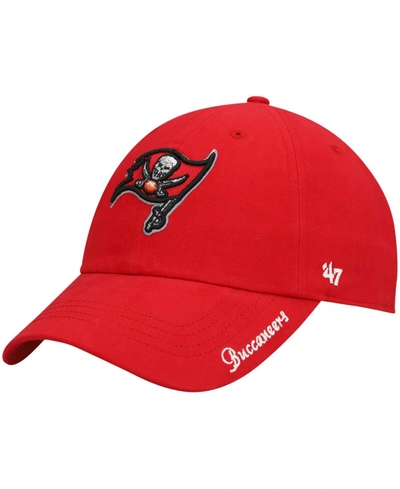 47 Brand Women's Red Tampa Bay Buccaneers Miata Clean Up Secondary Adjustable Hat