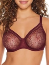 Simone Perele Comete Molded Underwire Bra In Autumn Red