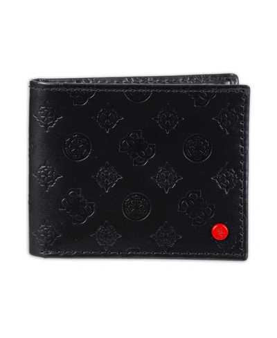 Guess Men's Rfid Extra Capacity Passcase Wallet In Black