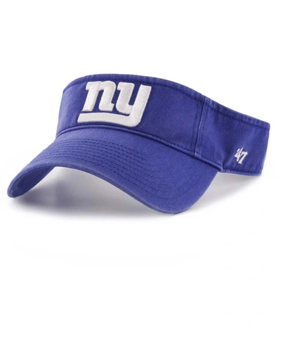 47 Brand Men's Royal New York Giants Clean Up Visor