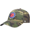 47 Brand Men's Camo Chicago Cubs Team Clean Up Adjustable Hat In Camo