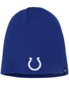 47 BRAND MEN'S ROYAL INDIANAPOLIS COLTS PRIMARY LOGO KNIT BEANIE