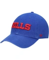 47 Brand Men's Royal Buffalo Bills Clean Up Script Adjustable Hat In Royal