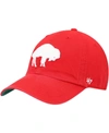 47 Brand Men's Red Buffalo Bills Legacy Franchise Fitted Hat In Red