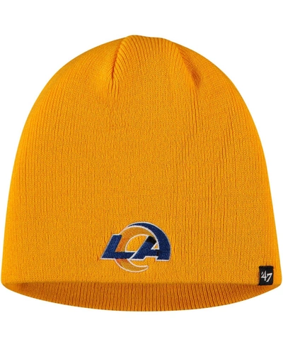 47 Brand Men's Gold Los Angeles Rams Secondary Logo Knit Beanie