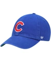 47 Brand Men's Royal Chicago Cubs Team Franchise Fitted Hat In Royal