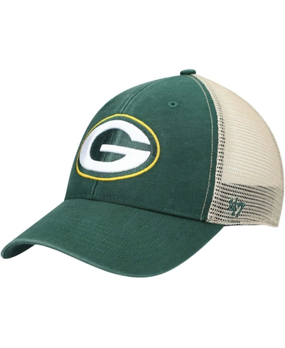 47 Brand Men's Green Green Bay Packers Flagship Mvp Snapback Hat