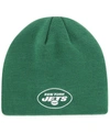 47 BRAND MEN'S GREEN NEW YORK JETS PRIMARY LOGO KNIT BEANIE