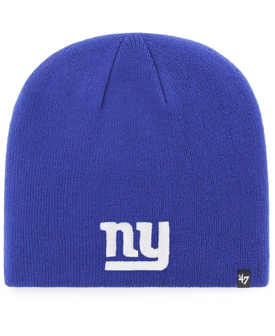 47 Brand Men's Royal New York Giants Primary Logo Knit Beanie