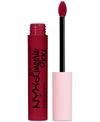 NYX PROFESSIONAL MAKEUP LIP LINGERIE XXL LONG-LASTING MATTE LIQUID LIPSTICK