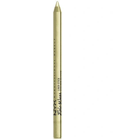 Nyx Professional Makeup Epic Wear Liner Stick Long Lasting Eyeliner Pencil In Chartreuse (chartreuse)