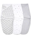 ADEN BY ADEN + ANAIS ADEN BY ADEN + ANAIS ESSENTIALS BABY BOYS & GIRLS 3-PK. COTTON TWINKLE WRAP SWADDLES